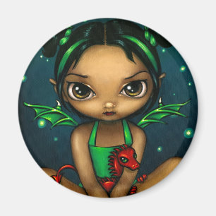 "Green Dragonling" Magnet Magneet