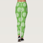 Green Dream Large Polka Dot Leggings (Dos)