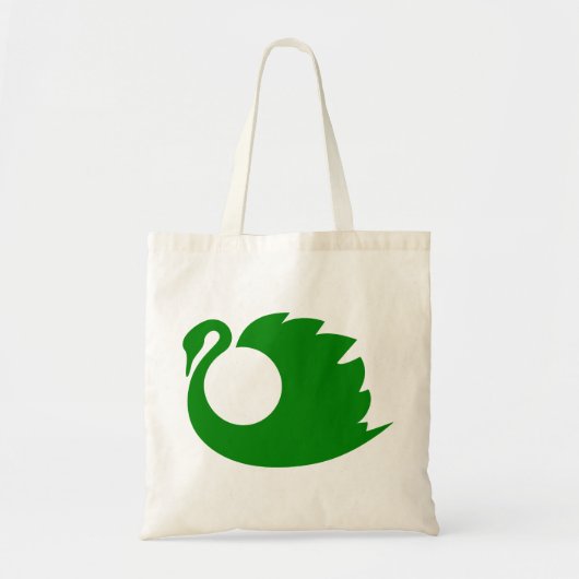 Green Duck Tote Bag (Voorkant)