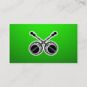 Green Dueling Banjos Visitekaartje (Achterkant)