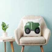 Green Dump Truck Pillow Kussen (Stoel)