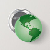 Green Earth Button (Voorkant /achterkant)