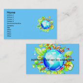 Green Earth Eco Friendly Visitekaartje (Voorkant / Achterkant)