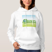 Green Earth World Hoodie (Voorkant)