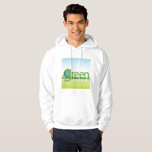 Green Earth World Hoodie (Voorkant volledig)
