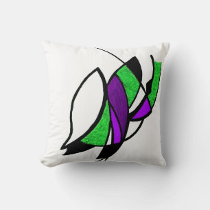 Green Egyptian Eye Pillow Kussen