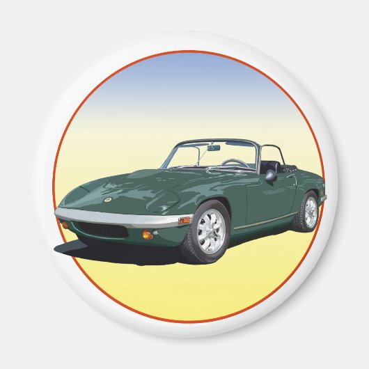 Green Elan S4 Magneet (Voorkant)