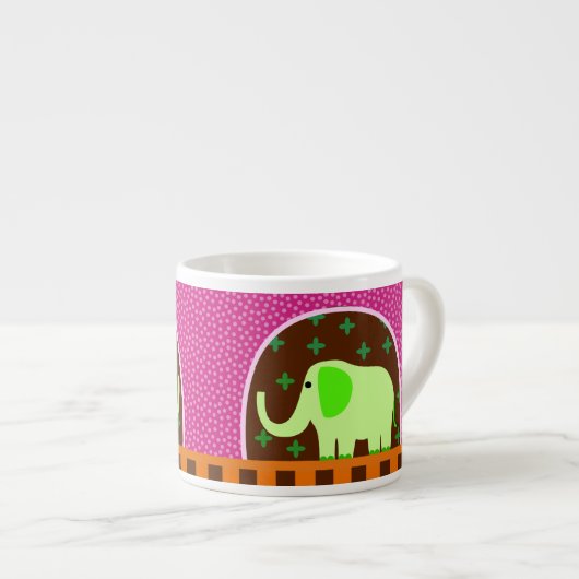 Green Elephant Espresso Kop (Voorkant rechts)