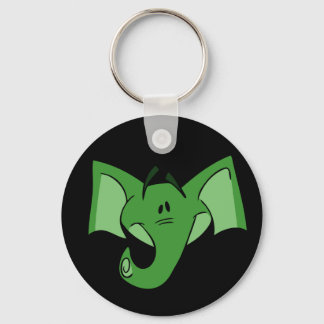 Green Elephant Sleutelhanger