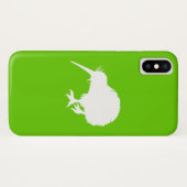 Green en White Kiwi Case-Mate iPhone Case (Achterkant (horizontaal))
