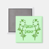 Green Energy Magnet Magneet (Voorkant / Achterkant)