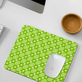 Green Ethnic Pattern Mouse Pad Muismat
