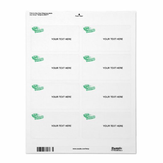 Green Etiket (Full Sheet)