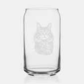 Green Eye Cat Blikvorm Glas (Achterkant)