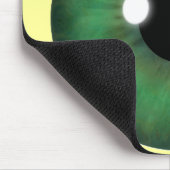 Green Eye Iris Custom Cool Mousepad Mousemats Muismat (Hoek)