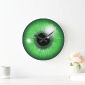 green eye iris design grote klok (Huis)