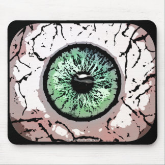 Green Eye mousepad Muismat
