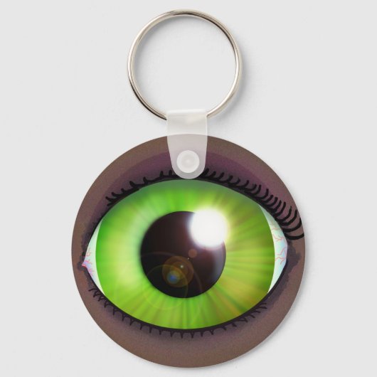Green Eye Sleutelhanger (Voorkant)