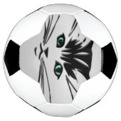 Green Eyed Cat Voetbal (Gedraaid)