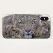 Green-Eyed Gaze iPhone X Hoesje (Achterkant (horizontaal))