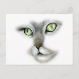 Green Eyed Kat Briefkaart