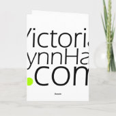 Green Fairy Bedankt (Achterkant)