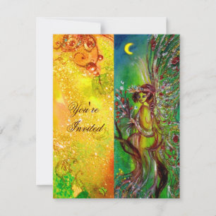 GREEN FAIRY yellow blue Silver Kaart