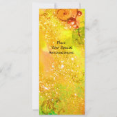 GREEN FAIRY yellow blue Silver Kaart (Achterkant)