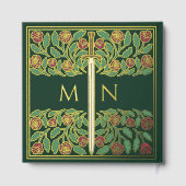 Green Fantasy Royal Medieval Sword Wedding (Verso)