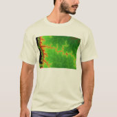 Green Fault Line T-Shirt (Voorkant)