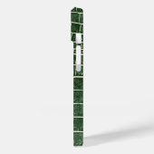 Green Faux Crocodile Case-Mate iPhone Case (Achterkant / Links)
