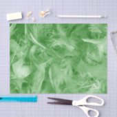Green Feathers Tissuepapier (Craft)