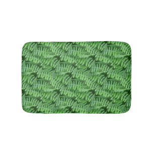 Green Ferns Natuur Pattern Badmat