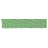 Green Ferns Natuur Pattern Korte Tafelloper (Horizontaal)