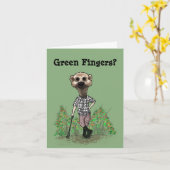 Green Fingers-kaart Kaart (Gele Bloem)