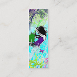 Green Fire - Skinny Card Mini Visitekaartje