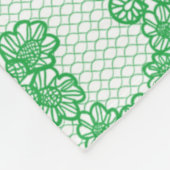 Green Fleece Blanket Deken (Hoek)