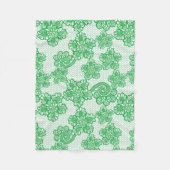 Green Fleece Blanket Deken (Voorkant)