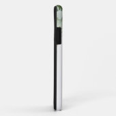 Green Floral Letter L Hoesje-Mate iPhone Case (Achterkant/rechts)