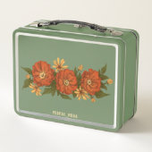 Green floral Lunchbox (Dos)