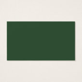 Green Floral Mariage Music Chanson Demande Carte G (Dos)