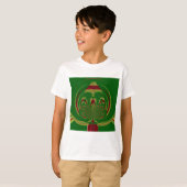 Green Floral T-shirt (Voorkant volledig)