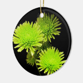Green Flowers Ornament (Links)
