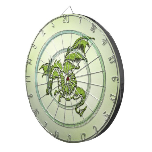 Green Flying Dragon Dartbord (Voorkant Rechts)