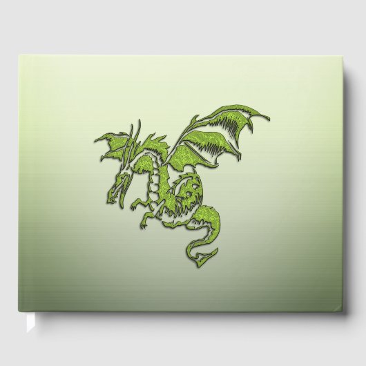 Green Flying Dragon Gastenboek (Voorkant)
