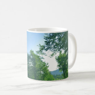 Green Forest Landscape Photography Magnet Koffiemok
