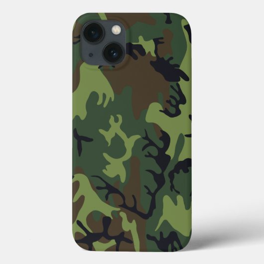 Green Forest Militaire Camo Case-Mate iPhone Case (Achterkant)