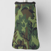 Green Forest Militaire Camo Golfheadcover (Draai 90)