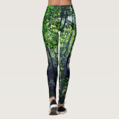 Green Forest Photographic Nature Leggings (Achterkant)