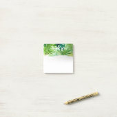 Green Forest Post-it Note (série Hooponopono #3) (Sur un bureau)